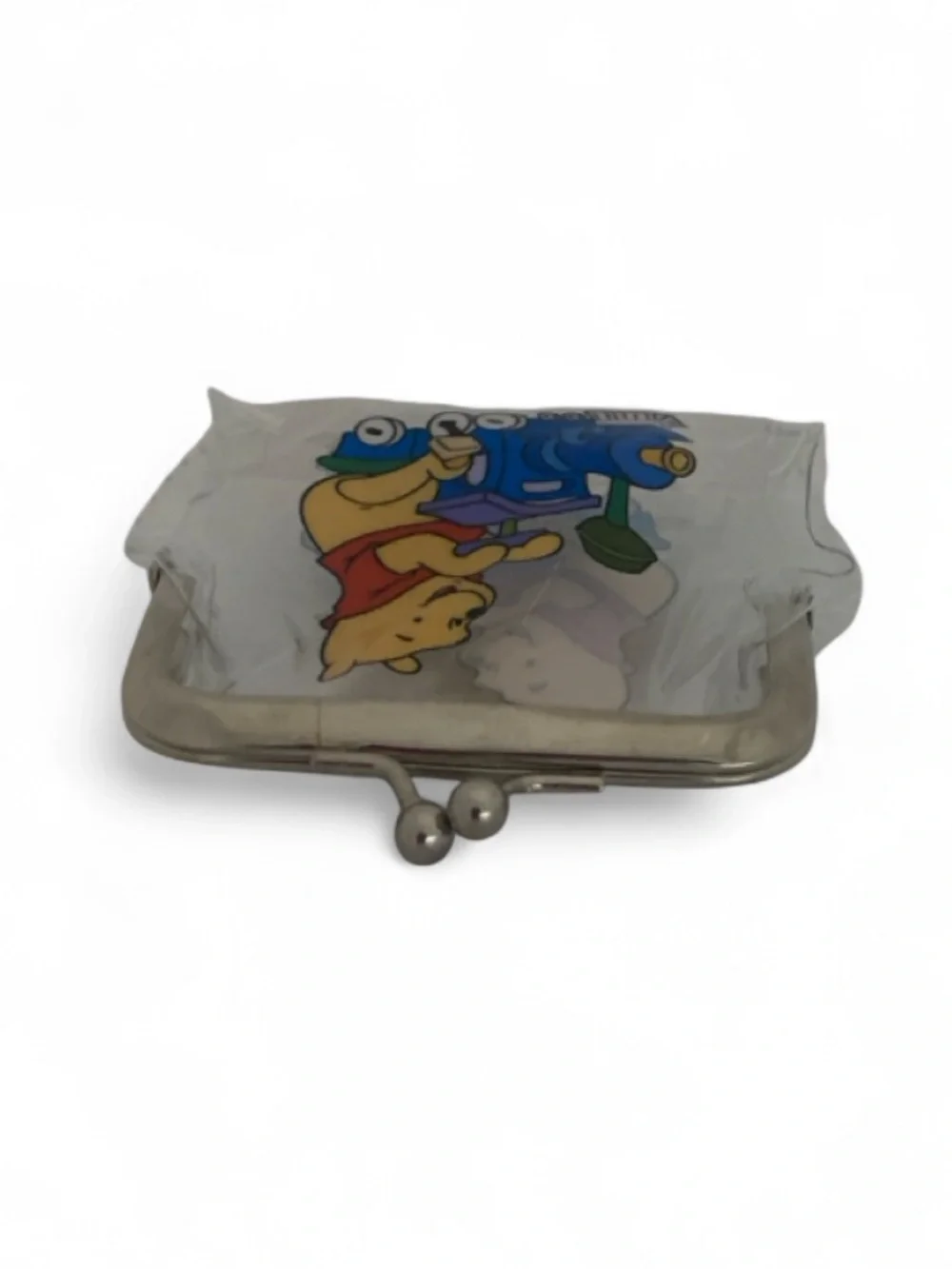 Pooh Kiss-lock Coin Pouch - Brand New